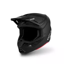 Alpinestars Sm7 2206 Solid Мотошлем Black Matt Черный