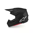 Alpinestars Sm7 2206 Solid Мотошлем Black Matt Черный