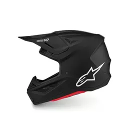 Alpinestars Sm7 2206 Solid Мотошлем Black Matt Черный
