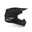 Alpinestars Sm7 2206 Solid Мотошлем Black Matt Черный