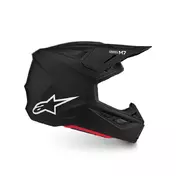 Alpinestars Sm7 2206 Solid Мотошлем Black Matt Черный