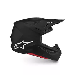 Alpinestars Sm7 2206 Solid Мотошлем Black Matt Черный