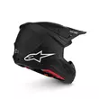 Alpinestars Sm7 2206 Solid Мотошлем Black Matt Черный