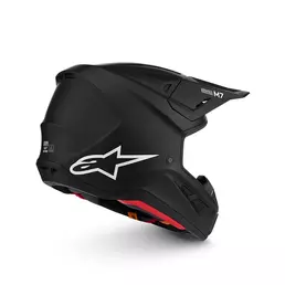Alpinestars Sm7 2206 Solid Мотошлем Black Matt Черный