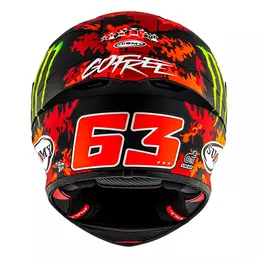 Suomy S1-xr Gp Bagnaia Monster Replica 2025 Matt Красный