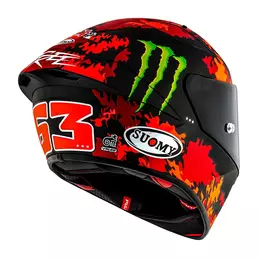 Suomy S1-xr Gp Bagnaia Monster Replica 2025 Matt Красный