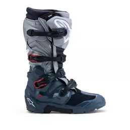 Alpinestars Tech 7 Enduro Drystar 26 мотоботинки Grey Red Серый
