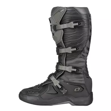 O Neal 3srs Mx Zebra мотоботинки Black Grey Серый