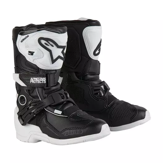 Alpinestars Tech 3s Kids мотоботинки White Black Черный (размер: 11)
