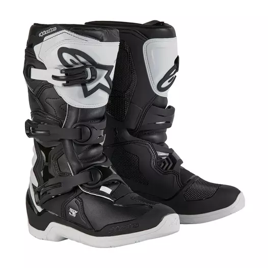 Alpinestars Tech 3s Youth мотоботинки White Black Белый (размер: 7)