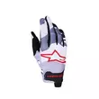 Alpinestars Radar 2024 мотоперчатки Grey Red Серый (размер: s)