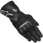 Motorcycle мотоперчатки Leather Racing Alpinestars SP-8 v2 Black