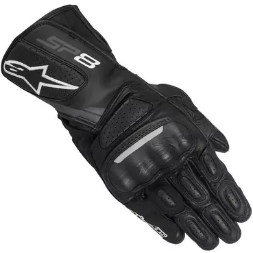 Motorcycle мотоперчатки Leather Racing Alpinestars SP-8 v2 Black