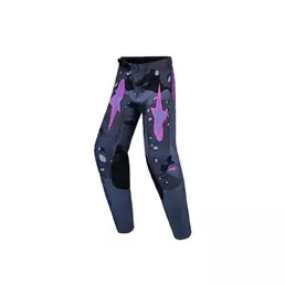 Alpinestars Youth Fluid Lone мотоштаны Purple Camo Фиолетовый (размер: 22)