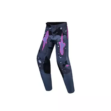 Alpinestars Youth Fluid Lone мотоштаны Purple Camo Фиолетовый