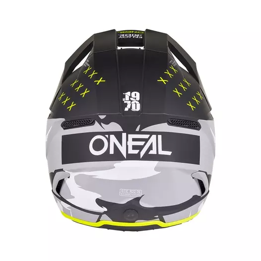 O Neal 3srs Heat Мотошлем Black Grey