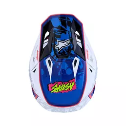 Alpinestars Sm7 2206 Blaster Мотошлем Blue Red Синий
