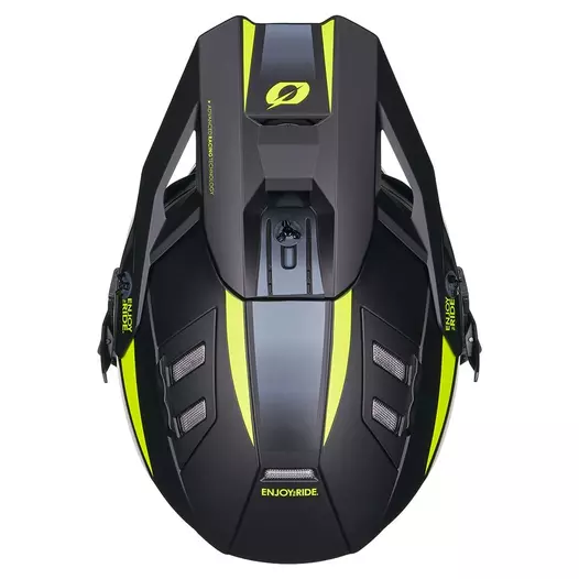 O Neal Ex-srs Magma Мотошлем Black Yellow
