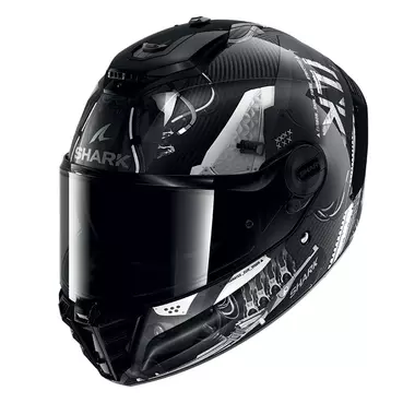 Shark Spartan Rs Carbon Xbot Мотошлем Silver Серый