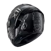 Shark Spartan Rs Carbon Xbot Мотошлем Silver Серый