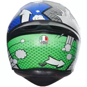 Integral Motorcycle Мотошлем Agv K1 S BANG Matt Italy Blue