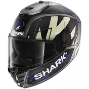 Shark Spartan Rs Stingrey Mat Мотошлем Black Blue Синий