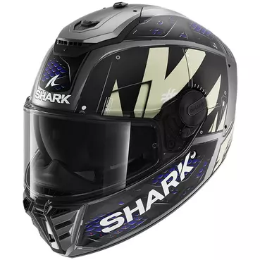 Shark Spartan Rs Stingrey Mat Мотошлем Black Blue Синий