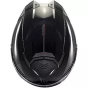 Modular Motorcycle Мотошлем P/J Mt Мотошлемs ATOM 2 SV SOLID A1 Gloss Black