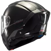 Modular Motorcycle Мотошлем P/J Mt Мотошлемs ATOM 2 SV SOLID A1 Gloss Black