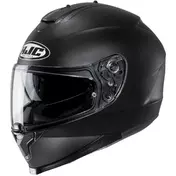 Hjc C70N Semi Matt Black Full Face Motorcycle Мотошлем