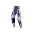 Alpinestars Youth Supertech Swan мотоштаны Grey Red (размер: 22)