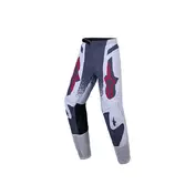 Alpinestars Youth Supertech Swan мотоштаны Grey Red