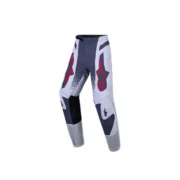 Alpinestars Youth Supertech Swan мотоштаны Grey Red