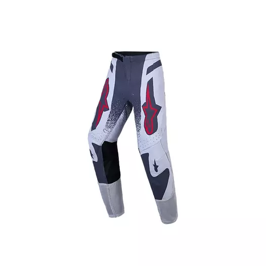 Alpinestars Youth Supertech Swan мотоштаны Grey Red (размер: 22)