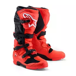 Alpinestars Tech 7 Enduro 26 мотоботинки Red Fluo Красный