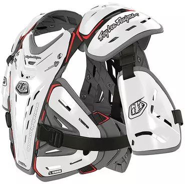 Child Moto Cross Enduro Troy Lee Designs 5955 BodyGuard White