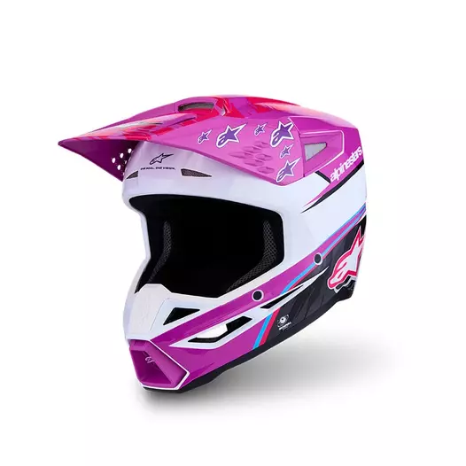Alpinestars Sm3 Falcon Мотошлем Purple Фиолетовый (размер: s)