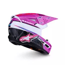 Alpinestars Sm3 Falcon Мотошлем Purple Фиолетовый