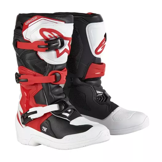 Alpinestars Tech 3s Youth мотоботинки Black Red Красный (размер: 6)