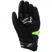 Alpinestars SP-R PRO Leather Motorcycle мотоперчатки Black Fluorescent Yellow