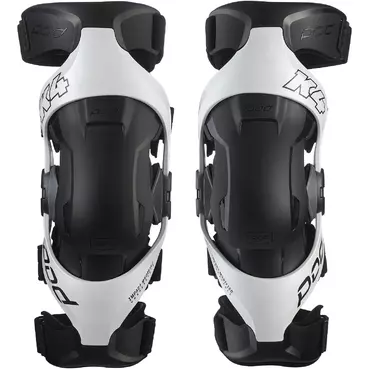 Moto Technical Knee Pads Pod MX K4 V2 White Black