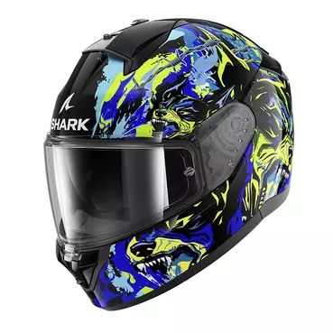 Shark Ridill 2 Racing Beast Мотошлем Blue Синий