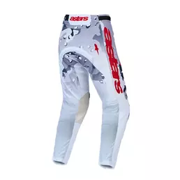Alpinestars Racer Air Lone мотоштаны Camo Grey Белый