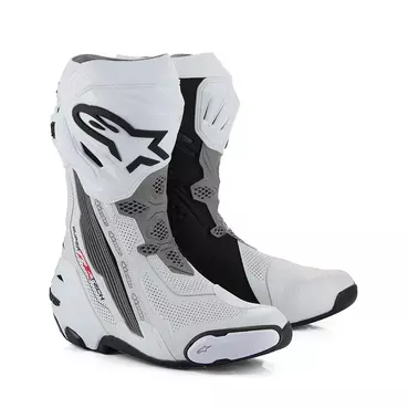 Alpinestars Supertech R Vented мотоботинки White Желтый