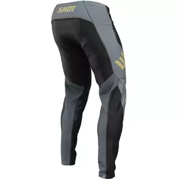 Motocross Enduro мотоштаны Shot CONTACT SHIELD Black Grey Gold