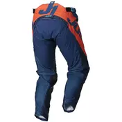 Just1 J-FORCE Vertigo Blue Orange Cross Enduro Motorcycle мотоштаны
