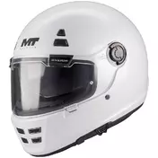 Mt Мотошлемs JARAMA SV PURE A0 Full Face Motorcycle Мотошлем Gloss White