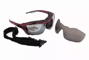 Technical очки Moto Sport May Baruffaldi An Imperial Red Smoke Lens