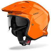 Airoh KOMBAKT COLOR Glossy Orange Motorcycle Jet Мотошлем