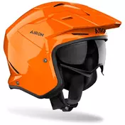 Airoh KOMBAKT COLOR Glossy Orange Motorcycle Jet Мотошлем